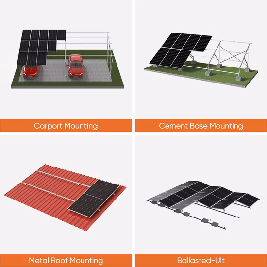 Kit de système photovoltaïque hybride de lien de grille du système 5kw 5000W de production d'électricité solaire Homeuse
