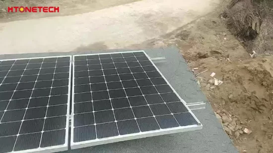 Htonetech Panneau solaire monocristallin 4 W 6 V Système d'alimentation hybride d'usine Chine Système de production d'énergie éolienne à axe vertical 10 kW avec mini éolienne portable